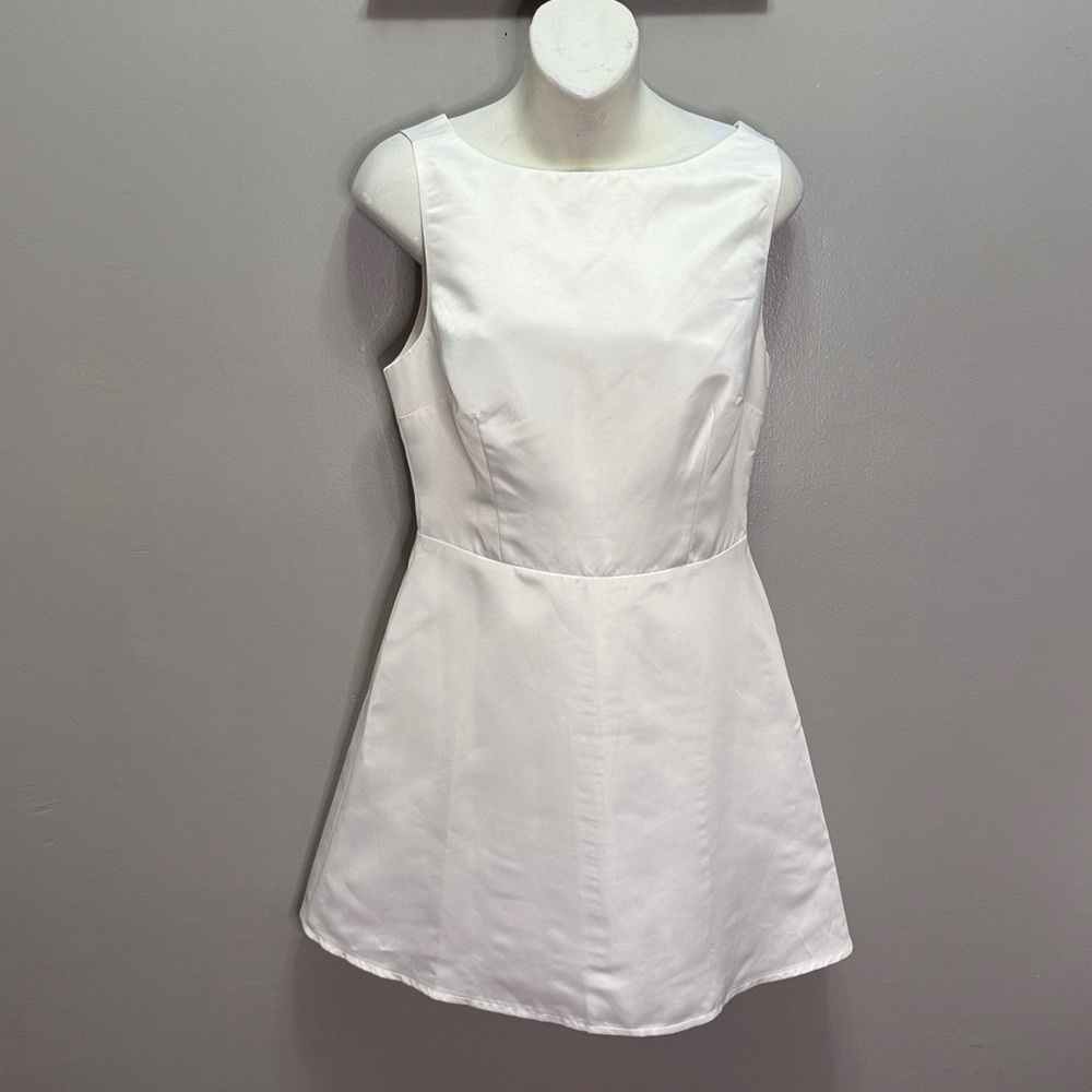 NWT Reformation Ivory Zenni Dress - Picture 4 of 7